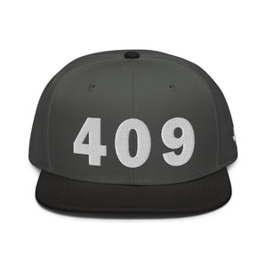 409 Area Code Snapback Hat