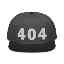 Load image into Gallery viewer, 404 Area Code Snapback Hat