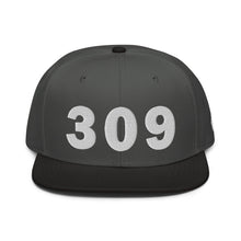 Load image into Gallery viewer, 309 Area Code Snapback Hat