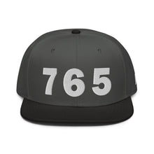 Load image into Gallery viewer, 765 Area Code Snapback Hat