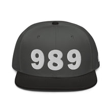 Load image into Gallery viewer, 989 Area Code Snapback Hat