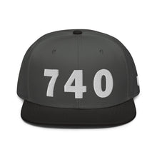 Load image into Gallery viewer, 740 Area Code Snapback Hat