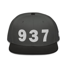 Load image into Gallery viewer, 937 Area Code Snapback Hat