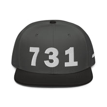 Load image into Gallery viewer, 731 Area Code Snapback Hat