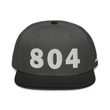 Load image into Gallery viewer, 804 Area Code Snapback Hat