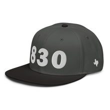 Load image into Gallery viewer, 830 Area Code Snapback Hat