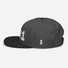 Load image into Gallery viewer, 201 Area Code Snapback Hat