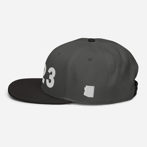 623 Area Code Snapback Hat