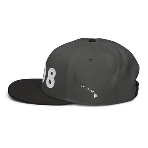 808 Area Code Snapback Hat