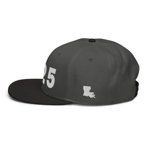 225 Area Code Snapback Hat