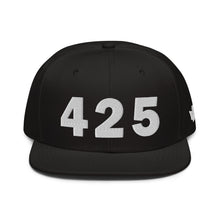 Load image into Gallery viewer, 425 Area Code Snapback Hat
