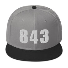 Load image into Gallery viewer, 843 Area Code Snapback Hat