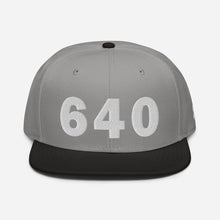 Load image into Gallery viewer, 640 Area Code Snapback Hat