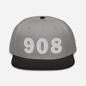 908 Area Code Snapback Hat