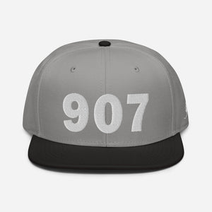 907 Area Code Snapback Hat