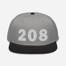 Load image into Gallery viewer, 208 Area Code Snapback Hat