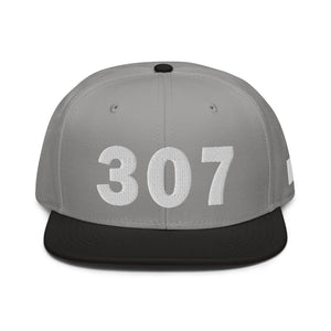 307 Area Code Snapback Hat