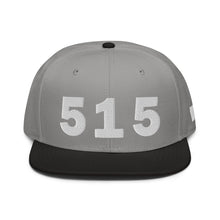 Load image into Gallery viewer, 515 Area Code Snapback Hat