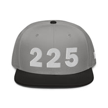 Load image into Gallery viewer, 225 Area Code Snapback Hat