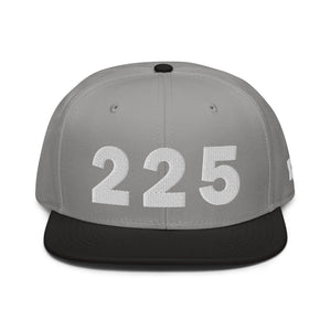 225 Area Code Snapback Hat