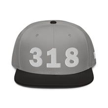 Load image into Gallery viewer, 318 Area Code Snapback Hat