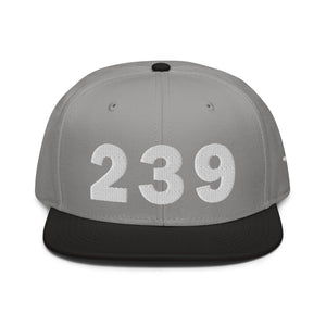 239 Area Code Snapback Hat