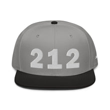 Load image into Gallery viewer, 212 Area Code Snapback Hat