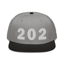 Load image into Gallery viewer, 202 Area Code Snapback Hat