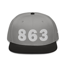 Load image into Gallery viewer, 863 Area Code Snapback Hat