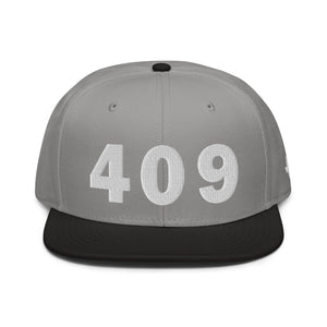 409 Area Code Snapback Hat