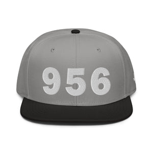 956 Area Code Snapback Hat