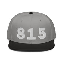 Load image into Gallery viewer, 815 Area Code Snapback Hat