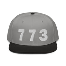 Load image into Gallery viewer, 773 Area Code Snapback Hat