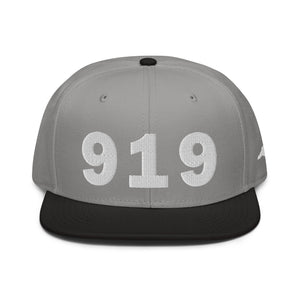 919 Area Code Snapback Hat