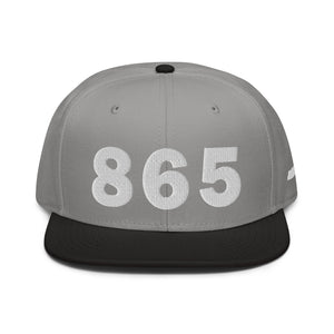 865 Area Code Snapback Hat