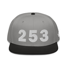 Load image into Gallery viewer, 253 Area Code Snapback Hat