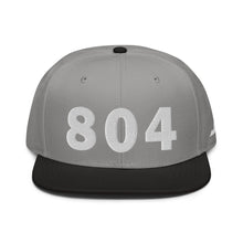 Load image into Gallery viewer, 804 Area Code Snapback Hat