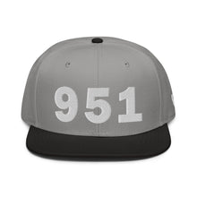 Load image into Gallery viewer, 951 Area Code Snapback Hat