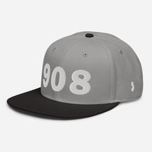 Load image into Gallery viewer, 908 Area Code Snapback Hat