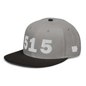 515 Area Code Snapback Hat