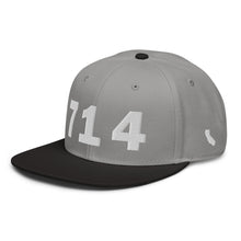 Load image into Gallery viewer, 714 Area Code Snapback Hat