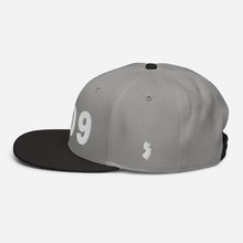 Load image into Gallery viewer, 609 Area Code Snapback Hat
