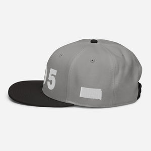 605 Area Code Snapback Hat