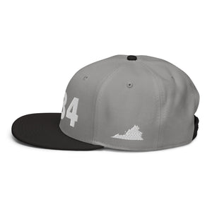 434 Area Code Snapback Hat