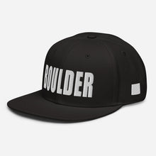 Load image into Gallery viewer, Boulder Colorado Snapback Hat