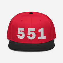 Load image into Gallery viewer, 551 Area Code Snapback Hats