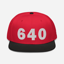 Load image into Gallery viewer, 640 Area Code Snapback Hat