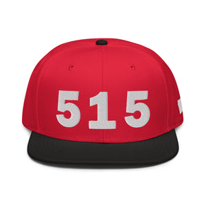 515 Area Code Snapback Hat