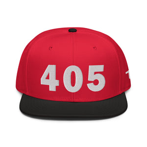 405 Area Code Snapback Hat