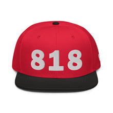 Load image into Gallery viewer, 818 Area Code Snapback Hat